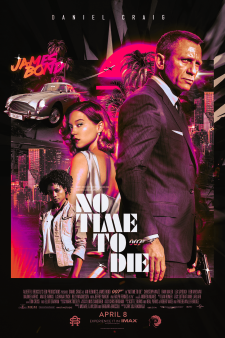 No Time To Die James Bond 007 Movie Poster
